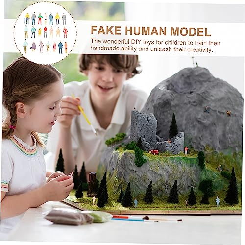 Homoyoyo 100 Stück Maßstab Realistische Architektur Sandtisch Figuren Dekorative Micro Landschaft DIY Zubehör für Modellbau Homoyoyo 100 Stück Maßstab Realistische Architektur Sandtisch Figuren Dekorative Micro Landschaft DIY Zubehör für Modellbau von Homoyoyo