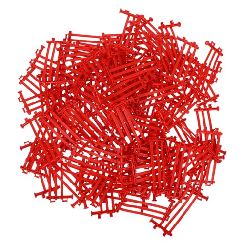 Homoyoyo 100 Stücke Kunststoff Zaun Spielzeug Tiere Für Outdoor Dekorative Miniatur Garten Zaun Panel von Homoyoyo