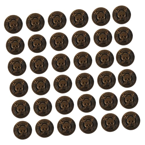 Homoyoyo 100 Stück Simulierte Dublons Für Piratenspiele – Robuste Spielchips Aus Metall Und Kunststoff Für Mathematik- Und Pokerübungen - Ideal Für Und Erwachsene von Homoyoyo