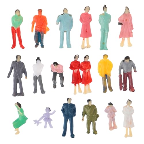 Homoyoyo 100 Stück Teiliges Menschen für Sandtisch Dekoration Handbemalte Realistische Modellbaufiguren für Architektonische Landschaften und Mikro szenen Vielseitig Einsetzbar für Homoyoyo 100 Stück Teiliges Menschen für Sandtisch Dekoration Handbemalte Realistische Modellbaufiguren für Architektonische Landschaften und Mikro szenen Vielseitig Einsetzbar für von Homoyoyo