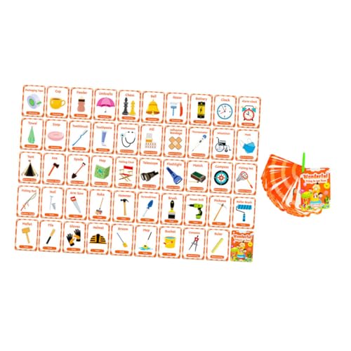 Homoyoyo 100 Stück Teiliges Montessori Lernkarten Set für Robuste Farbenfrohe Wort Bild Karten zur Sprachförderung und Kognitiven Entwicklung für Vorschule Sprachtherapie und Spielerisches Homoyoyo 100 Stück Teiliges Montessori Lernkarten Set für Robuste Farbenfrohe Wort Bild Karten zur Sprachförderung und Kognitiven Entwicklung für Vorschule Sprachtherapie und Spielerisches von Homoyoyo