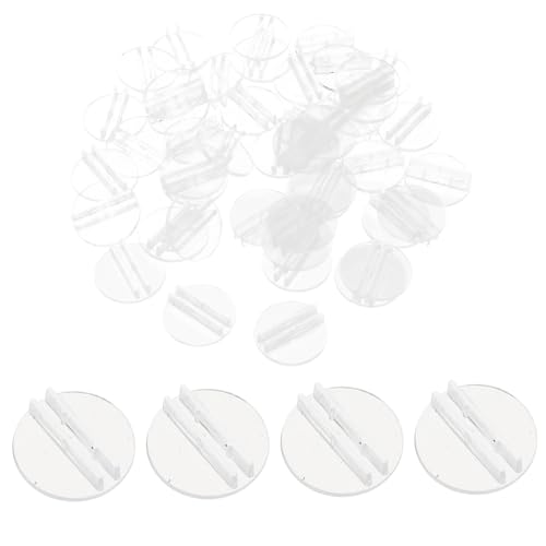 Homoyoyo 100 Stück Transparente Kartenhalter mit Stabilem Sockel für Spielkarten und Visitenkarten Praktisches Büro und Tischzubehör als Organizer und Präsentationsständer Homoyoyo 100 Stück Transparente Kartenhalter mit Stabilem Sockel für Spielkarten und Visitenkarten Praktisches Büro und Tischzubehör als Organizer und Präsentationsständer von Homoyoyo