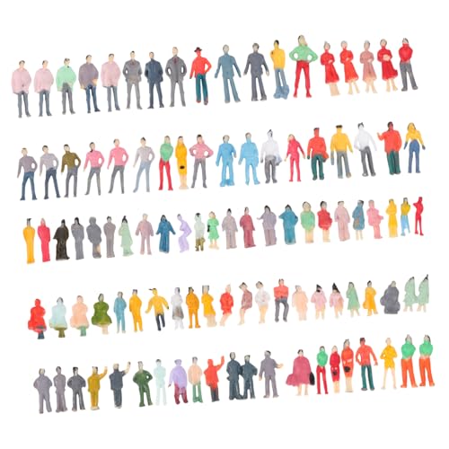 Homoyoyo 100Stücke Mini Figuren Modell Für Tischdekoration Heimdekore Kleine Mensch Für Bastelprojekte Und Puppenhaus Für Bastelideen Und DIY Projekte von Homoyoyo