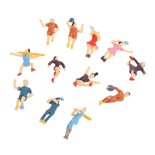 Homoyoyo 12 Stück Architektonische Modellfiguren Mini-Menschen- DIY-menschenfigurenmodell Zahlen Miniatur Figuren Der Strandmenschen Puppenhausfiguren Sandtisch-Layout-dekore Plastik Homoyoyo 12 Stück Architektonische Modellfiguren Mini-Menschen- DIY-menschenfigurenmodell Zahlen Miniatur Figuren Der Strandmenschen Puppenhausfiguren Sandtisch-Layout-dekore Plastik von Homoyoyo
