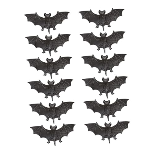 Homoyoyo 12 Stück Fledermaus Figuren – Tropische Wandskulpturen Für Halloween-Dekoration - Kreative Vampir Tierfiguren Für Partys Und Besondere Anlässe Homoyoyo 12 Stück Fledermaus Figuren – Tropische Wandskulpturen Für Halloween-Dekoration - Kreative Vampir Tierfiguren Für Partys Und Besondere Anlässe von Homoyoyo