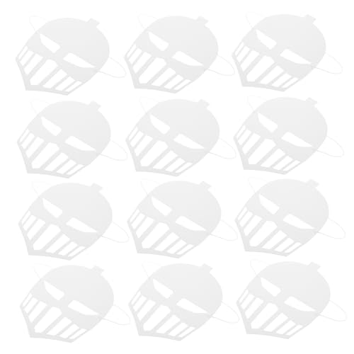 Homoyoyo 12 Stück Graffiti -Schildspielzeug weiße papiermaske selber machen unbemalte schlichte Maske dekorative Masken Cosplay-Maske Wikingerkostüm -Helm Maskendekoration Karton Homoyoyo 12 Stück Graffiti -Schildspielzeug weiße papiermaske selber machen unbemalte schlichte Maske dekorative Masken Cosplay-Maske Wikingerkostüm -Helm Maskendekoration Karton von Homoyoyo