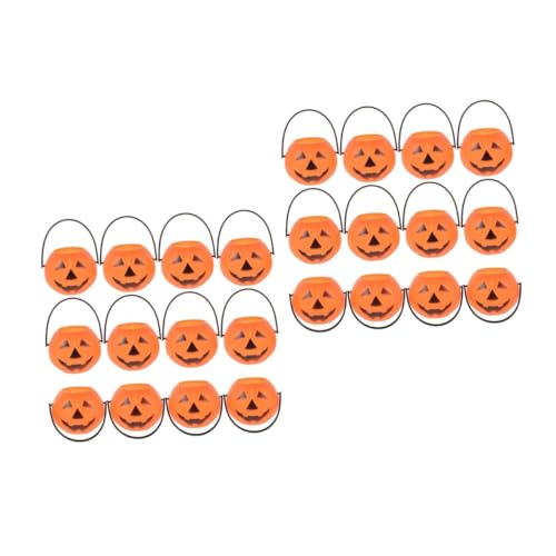 Homoyoyo 12 Stück Halloween Kürbis Eimer Set – Handgefertigte Gruselige Süßigkeitstüten Mit Dreiecksaugen Für Eine Unvergessliche Halloween-Party-Dekoration Und Süße Überraschungen Homoyoyo 12 Stück Halloween Kürbis Eimer Set – Handgefertigte Gruselige Süßigkeitstüten Mit Dreiecksaugen Für Eine Unvergessliche Halloween-Party-Dekoration Und Süße Überraschungen von Homoyoyo