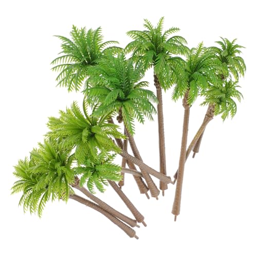 Homoyoyo 12 Stück Teiliges Miniatur Palmenmodell Künstliche Sandtisch Dekoration Lebensechte DIY Landschaftsbäume für Architektur Modellbau und Tropische Szenen Homoyoyo 12 Stück Teiliges Miniatur Palmenmodell Künstliche Sandtisch Dekoration Lebensechte DIY Landschaftsbäume für Architektur Modellbau und Tropische Szenen von Homoyoyo