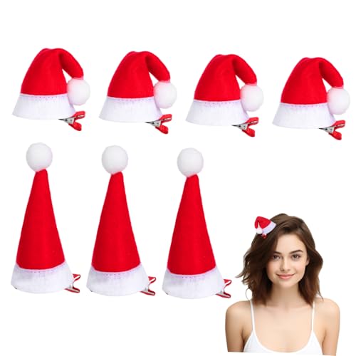 Homoyoyo 12 Stück Teiliges Weihnachtsmützen Haarschmuck Plüsch Haarspangen für Mädchen und Damen Leicht Langlebig Niedliche Mini Haarklammern für Weihnachtsfeier Karneval Cosplay und Homoyoyo 12 Stück Teiliges Weihnachtsmützen Haarschmuck Plüsch Haarspangen für Mädchen und Damen Leicht Langlebig Niedliche Mini Haarklammern für Weihnachtsfeier Karneval Cosplay und von Homoyoyo