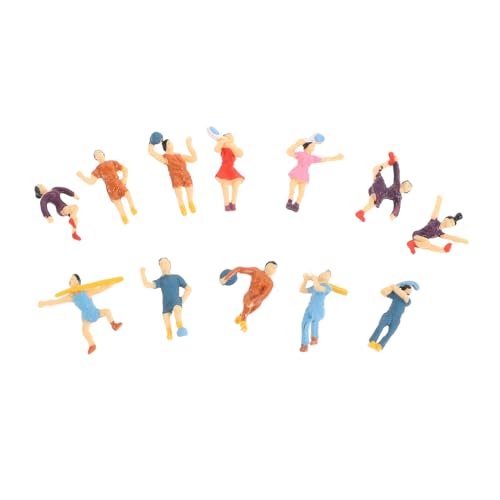 Homoyoyo 12 Stück architektonische Modellfiguren Menschen Figuren Landschaftsstütze Zahlen bürodekorationen inneneinrichtung Sandtisch Menschen Verzierungen Layout-Requisiten Plastik Homoyoyo 12 Stück architektonische Modellfiguren Menschen Figuren Landschaftsstütze Zahlen bürodekorationen inneneinrichtung Sandtisch Menschen Verzierungen Layout-Requisiten Plastik von Homoyoyo