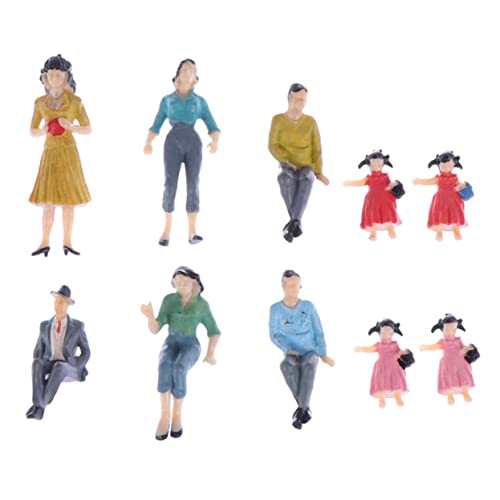 Homoyoyo 15Stücke Miniatur Menschenfiguren für Modellbau Bemalte Personenfiguren für Architektur und Eisenbahnanlagen Realistische Baufiguren für Puppenhäuser und Schulprojekte Homoyoyo 15Stücke Miniatur Menschenfiguren für Modellbau Bemalte Personenfiguren für Architektur und Eisenbahnanlagen Realistische Baufiguren für Puppenhäuser und Schulprojekte von Homoyoyo
