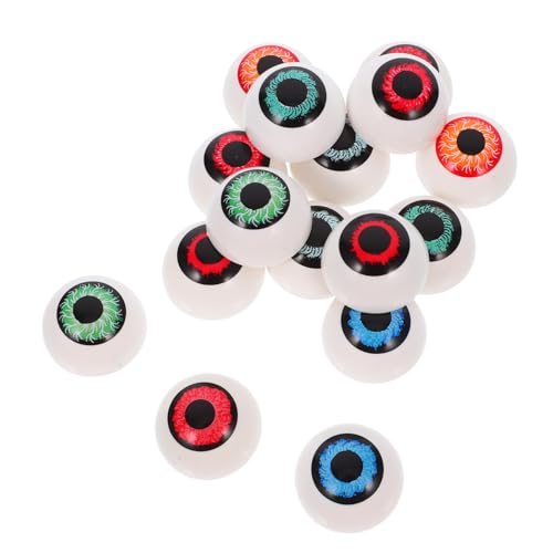 Homoyoyo 16 Stück Halloween-Augäpfel - Gruselige Realistische Augen Aus Kunststoff Für Masken Bastelarbeiten Und Kreative Halloween Dekorationen Homoyoyo 16 Stück Halloween-Augäpfel - Gruselige Realistische Augen Aus Kunststoff Für Masken Bastelarbeiten Und Kreative Halloween Dekorationen von Homoyoyo