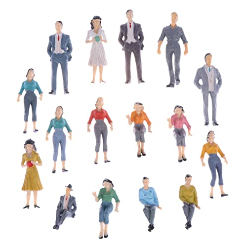 Homoyoyo 16Stücke Miniaturmenschen Teiliges Farbige Figuren für Realistische Spielfiguren für Mikrolandschaften Architekturmodelle Schulprojekte Zufällige Farben Langlebig und Sicher Homoyoyo 16Stücke Miniaturmenschen Teiliges Farbige Figuren für Realistische Spielfiguren für Mikrolandschaften Architekturmodelle Schulprojekte Zufällige Farben Langlebig und Sicher von Homoyoyo