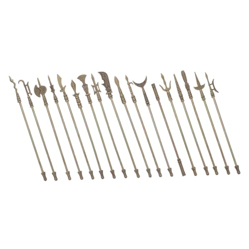 Homoyoyo 18 Stück Teiliges Mini Zinklegierungs Modell Antiker Metallische Armschmuck für Heimdekoration und Lernspielzeug für Kognitives Lernen von Homoyoyo
