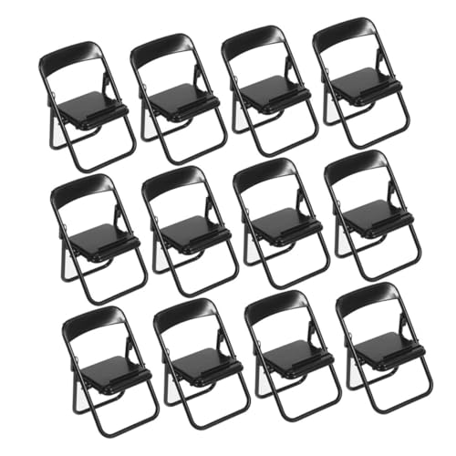 Homoyoyo 18 Stück Teiliges Miniatur Klappstuhl Faltbare Mini Stühle als Möbel Realistisches Design Leichter Mobiler Handyhalter Dekoratives Miniaturzubehör für DIY und Fotos Homoyoyo 18 Stück Teiliges Miniatur Klappstuhl Faltbare Mini Stühle als Möbel Realistisches Design Leichter Mobiler Handyhalter Dekoratives Miniaturzubehör für DIY und Fotos von Homoyoyo