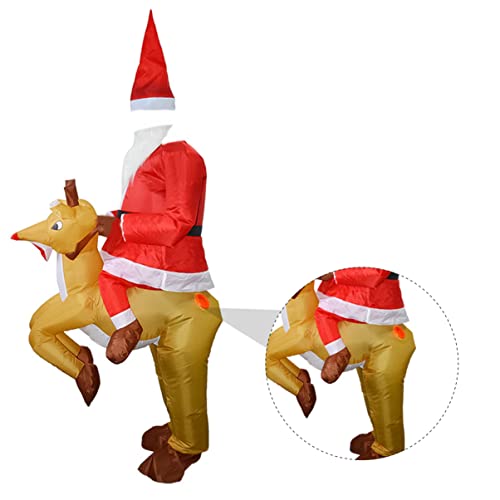 Homoyoyo 1Pc Cosplay Kostüm Rentier Aufblasbarer Anzug Aufblasbares Kostüm Aufblasbares Anzugkostüm Aufblasbares Weihnachtskostüm Weihnachtskostüme Weihnachtskleidung Outfits Polyester Homoyoyo 1Pc Cosplay Kostüm Rentier Aufblasbarer Anzug Aufblasbares Kostüm Aufblasbares Anzugkostüm Aufblasbares Weihnachtskostüm Weihnachtskostüme Weihnachtskleidung Outfits Polyester von Homoyoyo