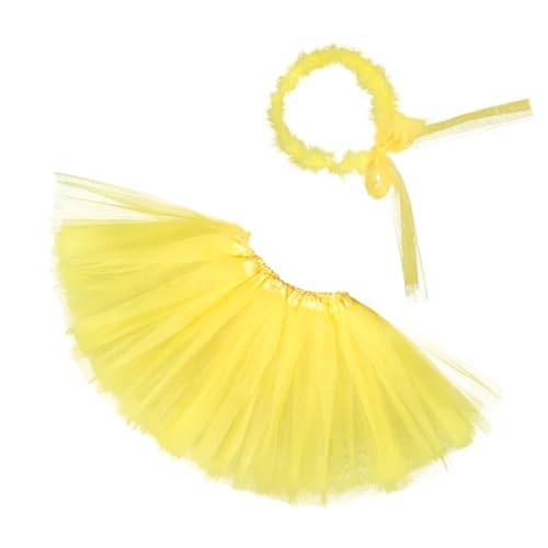 Homoyoyo 1Satz Halloween Kostümset Flaumy Rock Stirnband Für Cosplay Partys Für Bequemlichkeit Tolle Auftritte Homoyoyo 1Satz Halloween Kostümset Flaumy Rock Stirnband Für Cosplay Partys Für Bequemlichkeit Tolle Auftritte von Homoyoyo