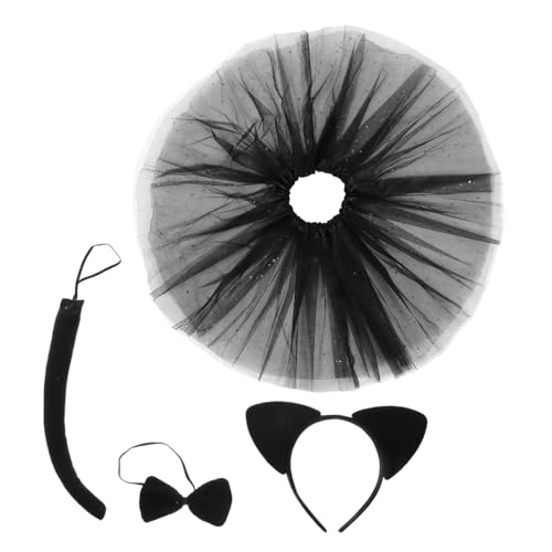 Homoyoyo 1Satz Katzenkostüm Für Ohr Schwanzset Mit Katzenohren Fliege Tutu Rock Für Cosplay Halloween Partys Leicht Atmungsaktiv Accessoires Homoyoyo 1Satz Katzenkostüm Für Ohr Schwanzset Mit Katzenohren Fliege Tutu Rock Für Cosplay Halloween Partys Leicht Atmungsaktiv Accessoires von Homoyoyo