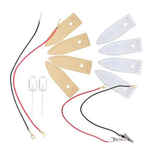 Homoyoyo 1Satz Kupfer Zink Anodenblätter für Fruchtbatterie Experimente Elektrodenstreifen für Schulische Projekte DIY Elektrizitätsversorgung Experimentiermaterialien Homoyoyo 1Satz Kupfer Zink Anodenblätter für Fruchtbatterie Experimente Elektrodenstreifen für Schulische Projekte DIY Elektrizitätsversorgung Experimentiermaterialien von Homoyoyo