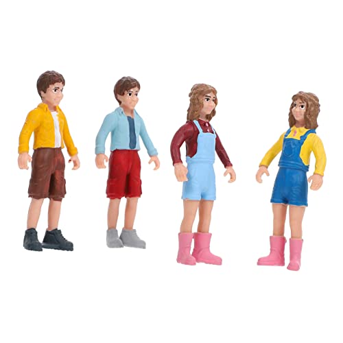 Homoyoyo 1Satz Miniaturfiguren Für Jungen Und Realistische Menschenmodelle Für Szenen Und Dekoration Für Partys Und Sammlungen von Homoyoyo