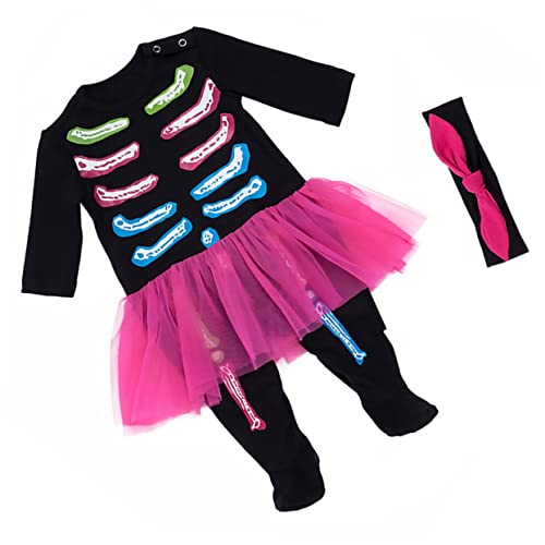 Homoyoyo 1Satz Overall Langarm Strampler mit Halloween Schädel Muster Bequemes Design für Halloween Monate Homoyoyo 1Satz Overall Langarm Strampler mit Halloween Schädel Muster Bequemes Design für Halloween Monate von Homoyoyo
