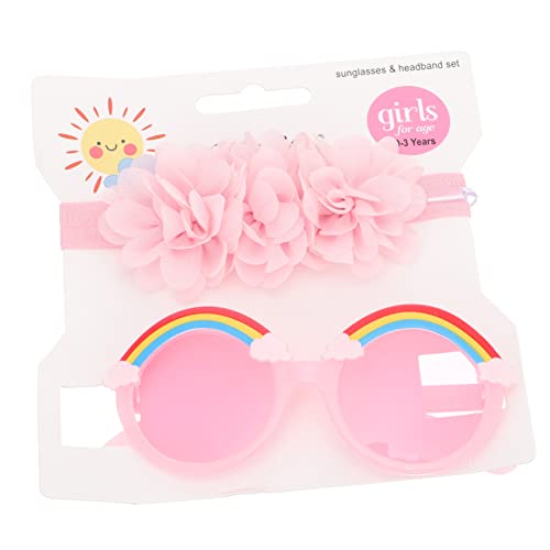 Homoyoyo 1Satz Regenbogen Mit Haarband Für Dekorative Partybrille Im Süßen Design Für Fotos Sommerausflüge Langlebig Leicht Perfektes von Homoyoyo