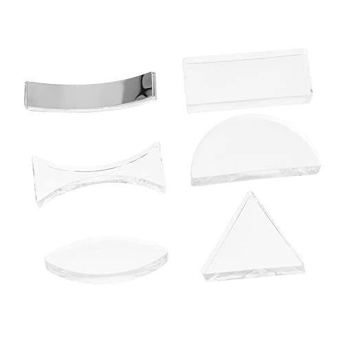 Homoyoyo 1Satz Teiliges Optisches Linsen Für Physikexperimente Transparent Konvexe Konvexe Linsen Lehrmittel Für Schule Labor Zur Demonstration Optischer Homoyoyo 1Satz Teiliges Optisches Linsen Für Physikexperimente Transparent Konvexe Konvexe Linsen Lehrmittel Für Schule Labor Zur Demonstration Optischer von Homoyoyo