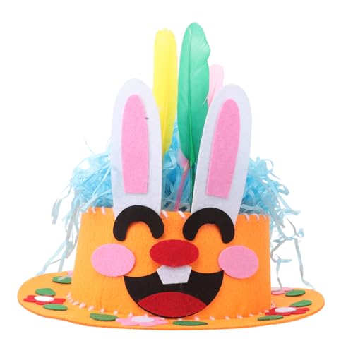 Homoyoyo 1satz Ostern Bastelset Gewebtem Für Mädchen Basteln Von Bunten Osterhüten Kreative Dekoration Für Ostern Und Feiertagsaktivitäten Zufälliger Federn Und Zubehör von Homoyoyo