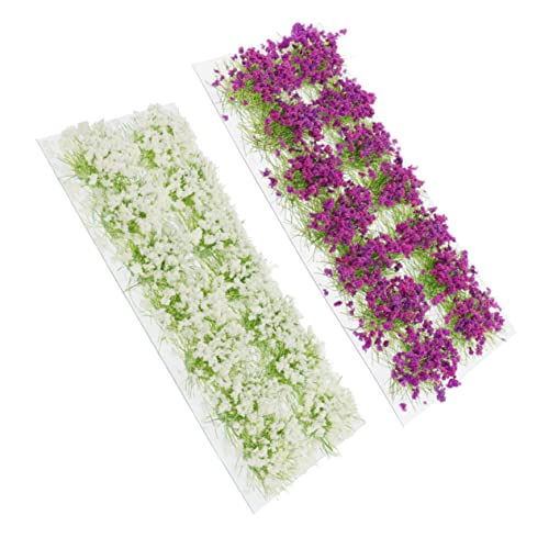 Homoyoyo 2 Boxen Blumencluster Künstliche Pflanzen Outdoor Kunstblumen Miniaturbüschel Landschaftskunstmaterialien Gartenzubehör Gras Winzige Stiele Dekorationen Homoyoyo 2 Boxen Blumencluster Künstliche Pflanzen Outdoor Kunstblumen Miniaturbüschel Landschaftskunstmaterialien Gartenzubehör Gras Winzige Stiele Dekorationen von Homoyoyo