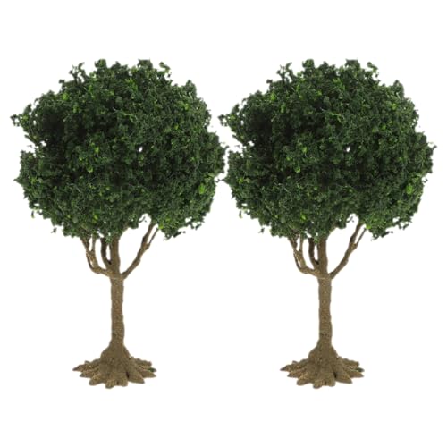 Homoyoyo 2 Miniatur-Landschaftsmodellbäume: Simulationsbäume – Künstliches Mikroszenenzubehör – Bastelbedarf Für Sandtischlandschaften Homoyoyo 2 Miniatur-Landschaftsmodellbäume: Simulationsbäume – Künstliches Mikroszenenzubehör – Bastelbedarf Für Sandtischlandschaften von Homoyoyo