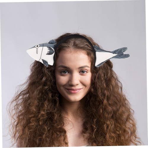 Homoyoyo 2 STÜCK Lustiges Fisch Haarband mit Großem Kleinem Gesalzenem Fisch Motiv Weiches Halloween Spa Stirnband Cartoon Tier Haarreif für Kostüm Party Cosplay Homoyoyo 2 STÜCK Lustiges Fisch Haarband mit Großem Kleinem Gesalzenem Fisch Motiv Weiches Halloween Spa Stirnband Cartoon Tier Haarreif für Kostüm Party Cosplay von Homoyoyo