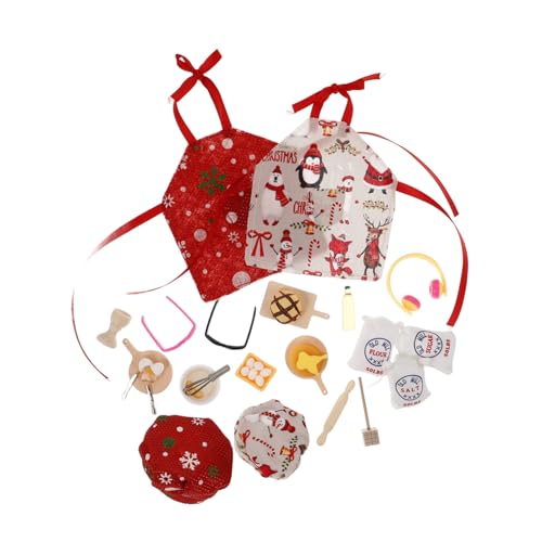Homoyoyo 2 Sätze Miniatur Backset Teilig Tiny Baking Kit mit Realistischer Miniaturküche Puppenhaus Leichte Mini Backutensilien für Mini Haus Küchenzubehör Charmante Miniatur Kuchendeko von Homoyoyo