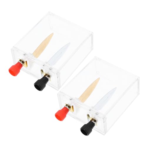 Homoyoyo 2 Sätze Salzwasser -Batterie -Experimentbox DIY-Wissenschaftsprojekt DIY-Lernset erziehungswissenschaftliche Instrumente Wissenschaftsprojekt-Kit Kupfer Transparent Homoyoyo 2 Sätze Salzwasser -Batterie -Experimentbox DIY-Wissenschaftsprojekt DIY-Lernset erziehungswissenschaftliche Instrumente Wissenschaftsprojekt-Kit Kupfer Transparent von Homoyoyo