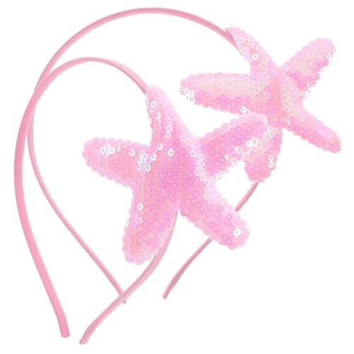 Homoyoyo 2 Stck Teiliges Pailletten Seestern Stirnband für Mädchen Haarreif mit Glitzer Seestern Design Langlebiges Haarband für Geburtstag Strandparty Bühnenauftritt und Alltag Homoyoyo 2 Stck Teiliges Pailletten Seestern Stirnband für Mädchen Haarreif mit Glitzer Seestern Design Langlebiges Haarband für Geburtstag Strandparty Bühnenauftritt und Alltag von Homoyoyo