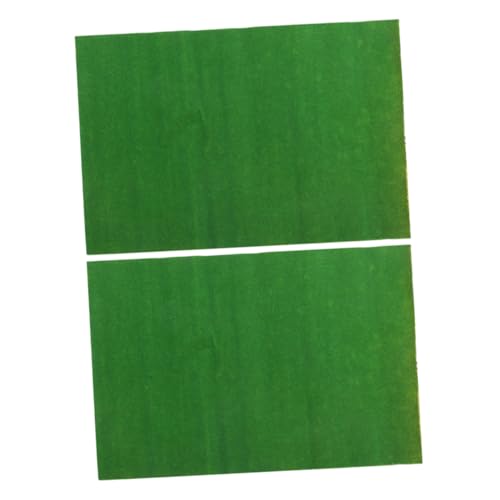 Homoyoyo 2 Stück DIY Kunstrasenmatte Realistisches Gras für Outdoor und Indoor Dekoration Simulationsrasen für Modellbau und Partygestaltung von Homoyoyo