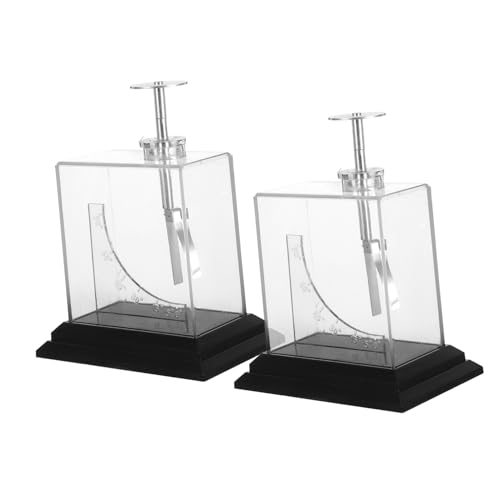 Homoyoyo 2 Stück DIY-Wissenschaftsprojekte Science Lernspielzeug Werkzeuge für Physikexperimente Physik -Lernwerkzeuge Science Fair Projects Science Experiment Plastik von Homoyoyo