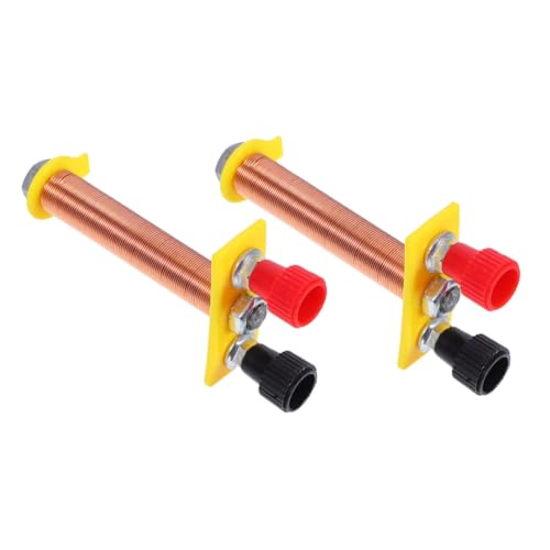 Homoyoyo 2stücke Teiliges Solenoid Elektromagnet T-förmige Für Physikalische Experimente Lehrmittel Elektromagnetismus-demonstration Equipment Für Schüler Und Schulunterricht von Homoyoyo