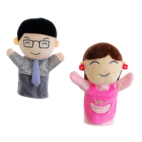 Homoyoyo 2 Stück Familien Handpuppen aus Weichem Plüsch Teiliges Puppenspielzeug für Interaktive Erzählungen und Kreative Aktivitäten für Eltern zur Stärkung der Bindung Homoyoyo 2 Stück Familien Handpuppen aus Weichem Plüsch Teiliges Puppenspielzeug für Interaktive Erzählungen und Kreative Aktivitäten für Eltern zur Stärkung der Bindung von Homoyoyo