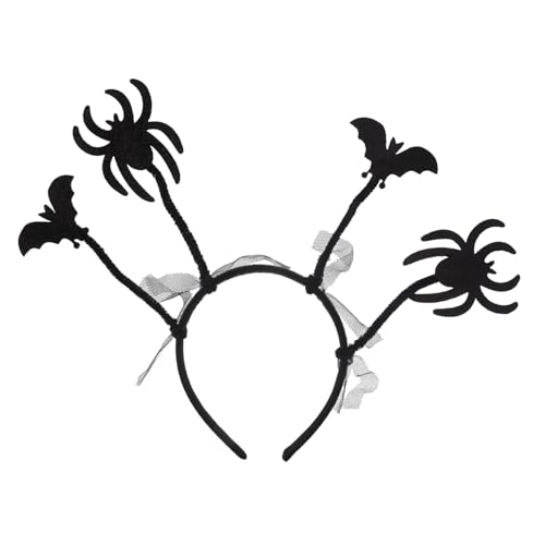 Homoyoyo 2 Stück Halloween Haarreif Bat und Spinne Leichtes Kostüm Accessoire Bequem und Langlebig für Party Cosplay Fotografie und Halloween Festlichkeiten Homoyoyo 2 Stück Halloween Haarreif Bat und Spinne Leichtes Kostüm Accessoire Bequem und Langlebig für Party Cosplay Fotografie und Halloween Festlichkeiten von Homoyoyo