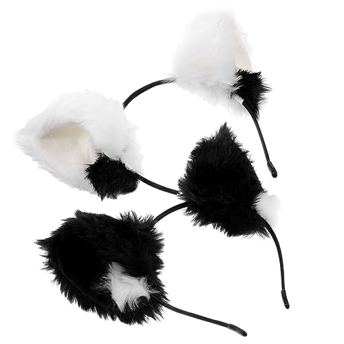 Homoyoyo 2 Stück Katzenohren Haarreif Süßes Cosplay Party Zubehör für Damen und Erwachsene Klassisches Design für Halloween Weihnachten und Karneval Modisches Kostüm Accessoire Homoyoyo 2 Stück Katzenohren Haarreif Süßes Cosplay Party Zubehör für Damen und Erwachsene Klassisches Design für Halloween Weihnachten und Karneval Modisches Kostüm Accessoire von Homoyoyo