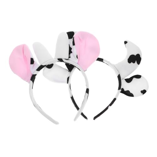 Homoyoyo 2 Stück Kuh-stirnband Tierohren Stirnband Erwachsener Kuh-babykostüm Kuhohren Halloween Kuhkostüm Für Damen Halloween-ohren-stirnband Halloween-ohren Für Frauen Ohren Kostüm Stoff Homoyoyo 2 Stück Kuh-stirnband Tierohren Stirnband Erwachsener Kuh-babykostüm Kuhohren Halloween Kuhkostüm Für Damen Halloween-ohren-stirnband Halloween-ohren Für Frauen Ohren Kostüm Stoff von Homoyoyo