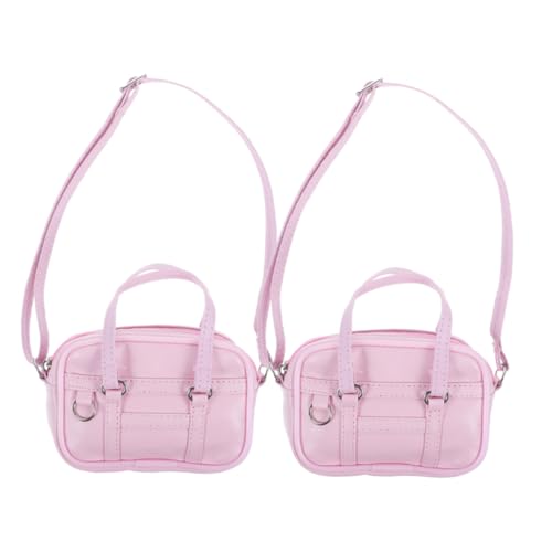 Homoyoyo 2 Stück Mini Handtaschen für Puppen Schultertasche für Rollenspiele Kreative Zubehör für Puppenhäuser Ergänzung für DIY Stofftiere und Mädchenoutfits Homoyoyo 2 Stück Mini Handtaschen für Puppen Schultertasche für Rollenspiele Kreative Zubehör für Puppenhäuser Ergänzung für DIY Stofftiere und Mädchenoutfits von Homoyoyo