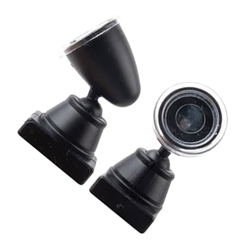 Homoyoyo 2 Stück Mini Modell für Modelleisenbahn Miniatur Spotlight für Sandtisch Dekoration und Signalbeleuchtung für Eisenbahnszenen und Modellbau Homoyoyo 2 Stück Mini Modell für Modelleisenbahn Miniatur Spotlight für Sandtisch Dekoration und Signalbeleuchtung für Eisenbahnszenen und Modellbau von Homoyoyo