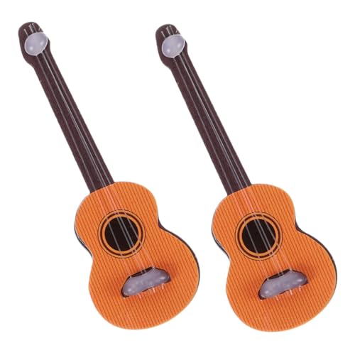 Homoyoyo 2 Stück Miniatur Gitarren Modelle aus Holz Realistische Mini Deko Musikinstrumente für Puppenhaus Langlebige Glatte Oberfläche Simulation für Mini Haus Szenen und Wohnkultur Homoyoyo 2 Stück Miniatur Gitarren Modelle aus Holz Realistische Mini Deko Musikinstrumente für Puppenhaus Langlebige Glatte Oberfläche Simulation für Mini Haus Szenen und Wohnkultur von Homoyoyo