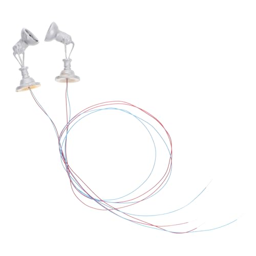 Homoyoyo 2 Stück Miniaturisierte Modell Lampe für Szenen Teiliges Realistisches Licht für Modelleisenbahnen Hochwertige Verarbeitung Multifunktionale Dekoration und Lernspielzeug Homoyoyo 2 Stück Miniaturisierte Modell Lampe für Szenen Teiliges Realistisches Licht für Modelleisenbahnen Hochwertige Verarbeitung Multifunktionale Dekoration und Lernspielzeug von Homoyoyo