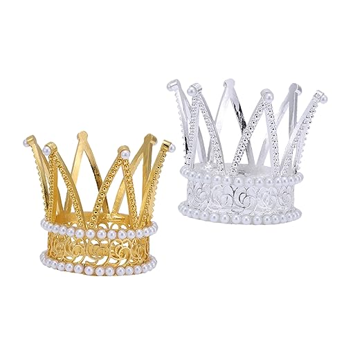 Homoyoyo 2 Stück Perlen Kuchenornamente Teiliges Gold und Silber Langlebige Tortendeko für Geburtstag Hochzeit Shower Stilvolle Partydekoration Homoyoyo 2 Stück Perlen Kuchenornamente Teiliges Gold und Silber Langlebige Tortendeko für Geburtstag Hochzeit Shower Stilvolle Partydekoration von Homoyoyo