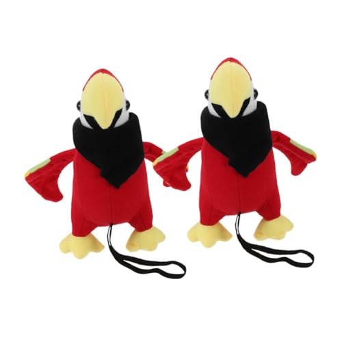 Homoyoyo 2 Stück Realistischer Plüsch Papagei Piratenkostüm Zubehör Weicher Schulterpapagei aus Plüsch mit Befestigung für Halloween Karneval Piraten Party Dekoration Homoyoyo 2 Stück Realistischer Plüsch Papagei Piratenkostüm Zubehör Weicher Schulterpapagei aus Plüsch mit Befestigung für Halloween Karneval Piraten Party Dekoration von Homoyoyo