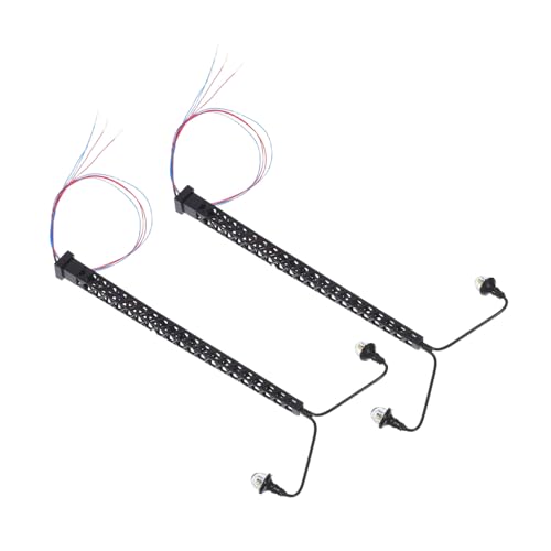 Homoyoyo 2 Stück Schwarz Warmweiß Licht für Sandtisch DIY Zubehör Modellbahn Landschaft Beleuchtung Dekoration Homoyoyo 2 Stück Schwarz Warmweiß Licht für Sandtisch DIY Zubehör Modellbahn Landschaft Beleuchtung Dekoration von Homoyoyo