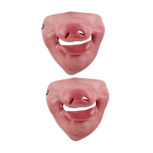 Homoyoyo 2 Stück Schweinenase Schweineschnauze Kostüm Cosplay Schweinenase Mit Gummiband Schweinenase Maske Tiernase Halloween Party Cospaly Play Kostüm Homoyoyo 2 Stück Schweinenase Schweineschnauze Kostüm Cosplay Schweinenase Mit Gummiband Schweinenase Maske Tiernase Halloween Party Cospaly Play Kostüm von Homoyoyo