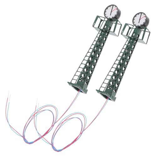 Homoyoyo 2 Stück Straßenlaterne für Modelleisenbahn Scale Zug Zubehör für Dioramen und Mikro Landschaften Realistische Details DIY Materialien Vielseitige Dekoration Homoyoyo 2 Stück Straßenlaterne für Modelleisenbahn Scale Zug Zubehör für Dioramen und Mikro Landschaften Realistische Details DIY Materialien Vielseitige Dekoration von Homoyoyo